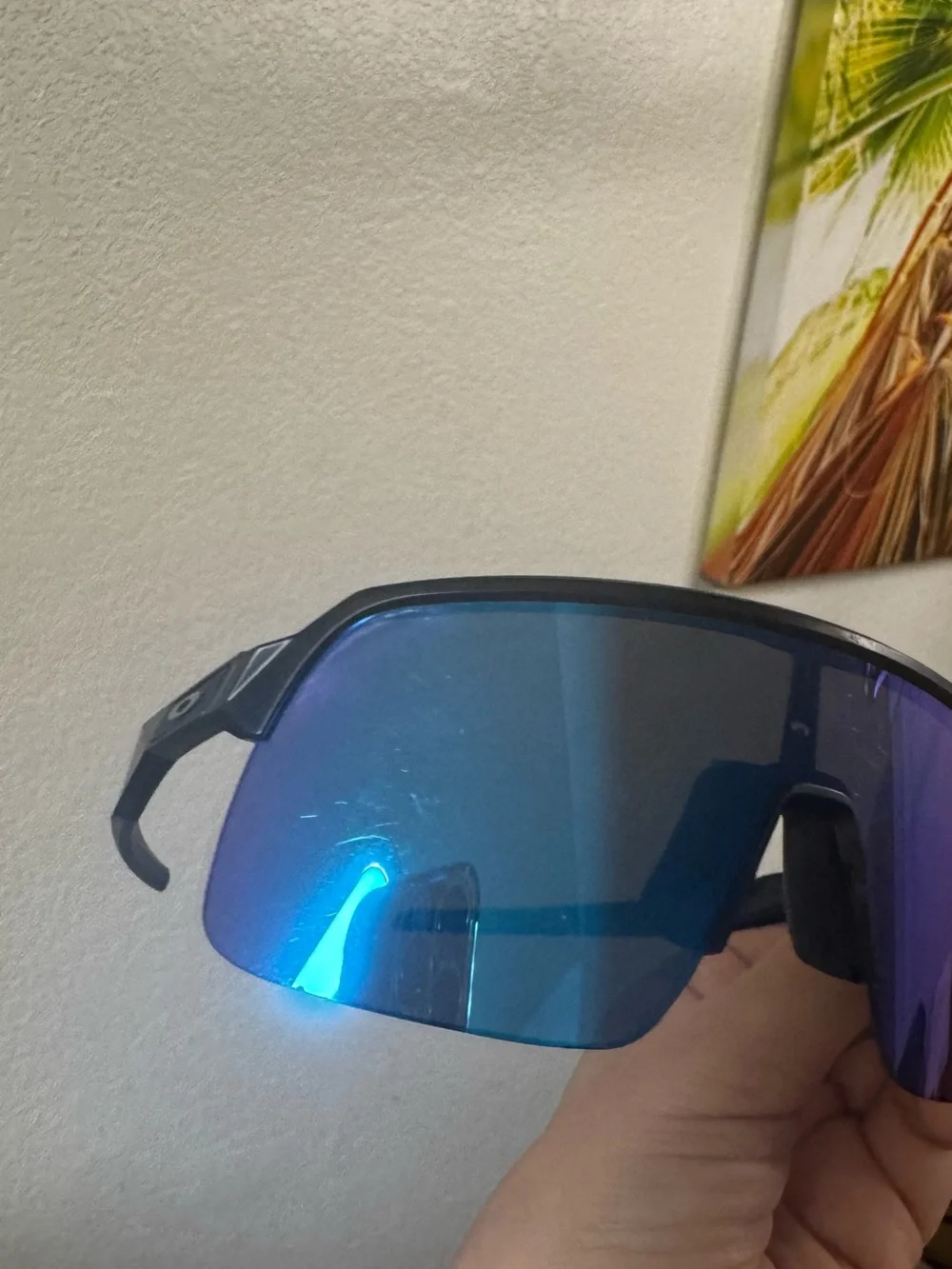 Oakley Sunglasses Sutro prism lenses  style Black Frame (see pics some scratches